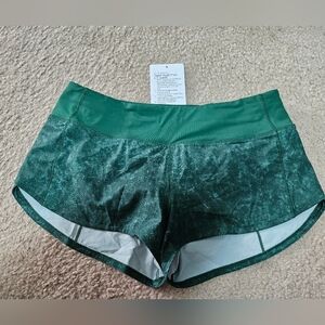 BNWT Lululemon SpeedUp LR short 2.5" Lined